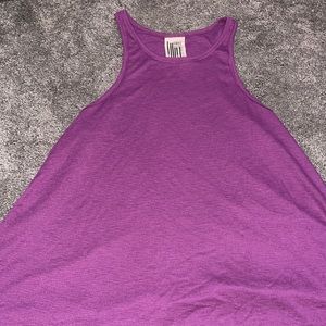 Simple purple flowy tank top